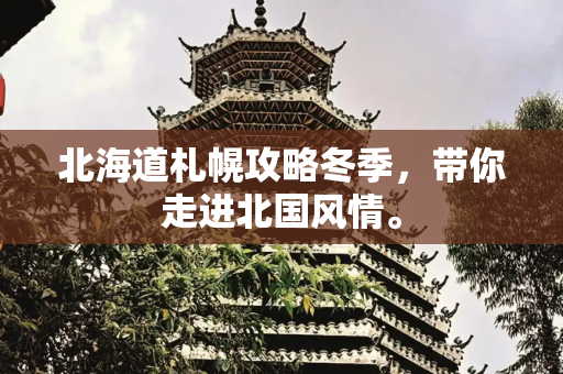 北海道札幌攻略冬季，带你走进北国风情。