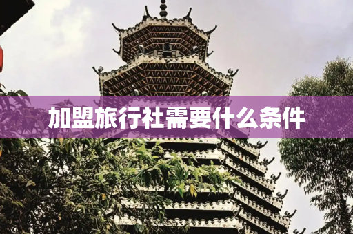 加盟旅行社需要什么条件