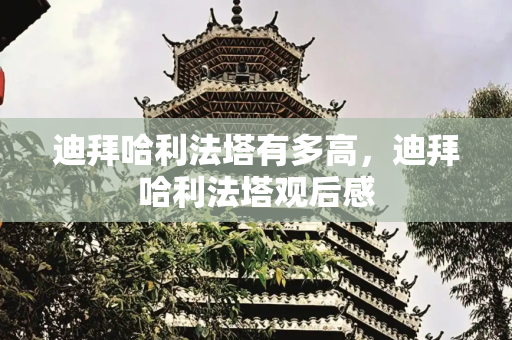 迪拜哈利法塔有多高，迪拜哈利法塔观后感
