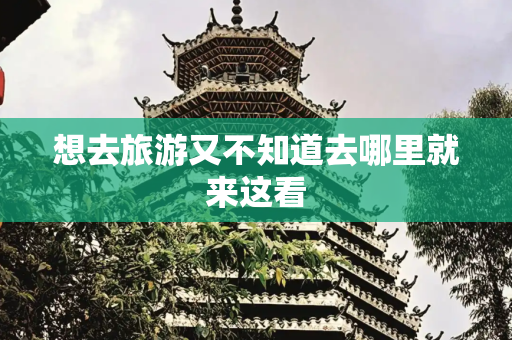 想去旅游又不知道去哪里就来这看