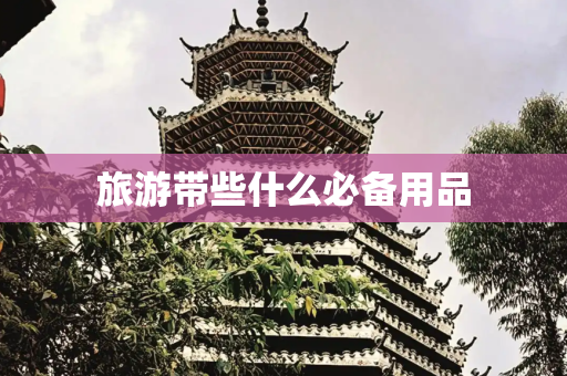 旅游带些什么必备用品