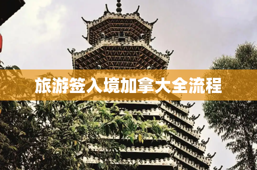 旅游签入境加拿大全流程