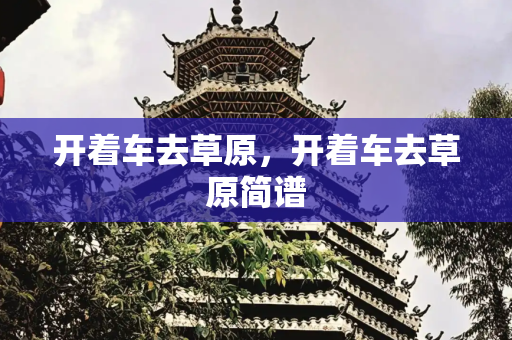 开着车去草原，开着车去草原简谱