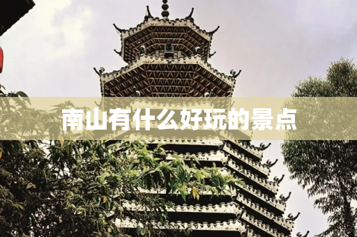 南山有什么好玩的景点