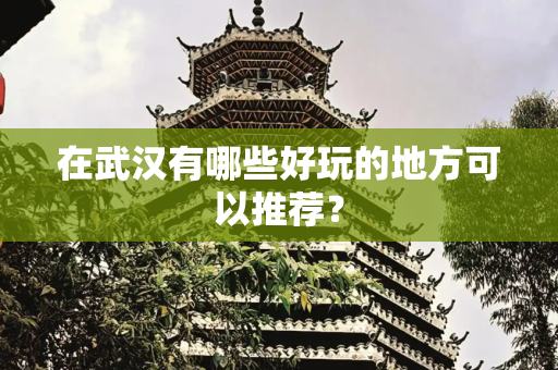 在武汉有哪些好玩的地方可以推荐？
