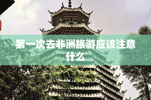 第一次去非洲旅游应该注意什么