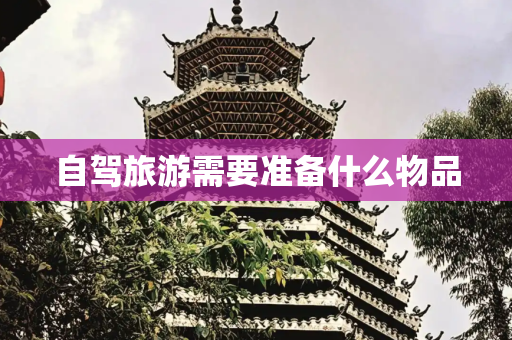 自驾旅游需要准备什么物品