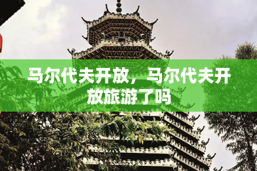 马尔代夫开放，马尔代夫开放旅游了吗
