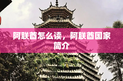 阿联酋怎么读，阿联酋国家简介