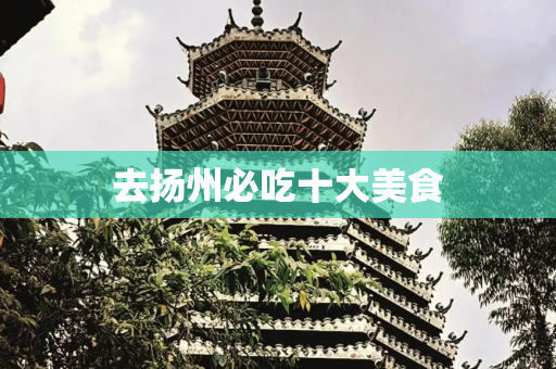 去扬州必吃十大美食