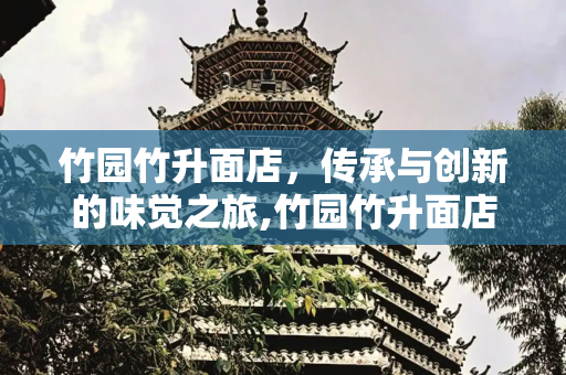 竹园竹升面店，传承与创新的味觉之旅,竹园竹升面店，竹园竹升面