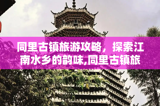 同里古镇旅游攻略，探索江南水乡的韵味,同里古镇旅游攻略