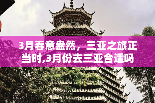 3月春意盎然，三亚之旅正当时,3月份去三亚合适吗