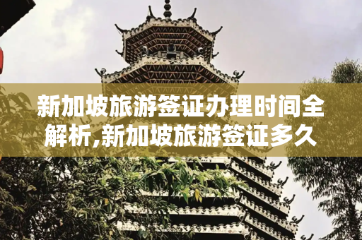 新加坡旅游签证办理时间全解析,新加坡旅游签证多久才能办下来