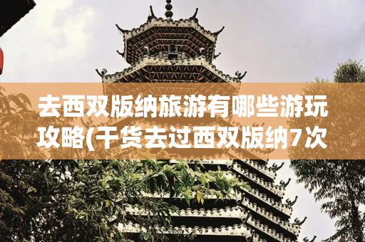 去西双版纳旅游有哪些游玩攻略(干货去过西双版纳7次的本地人绝藏攻略)
