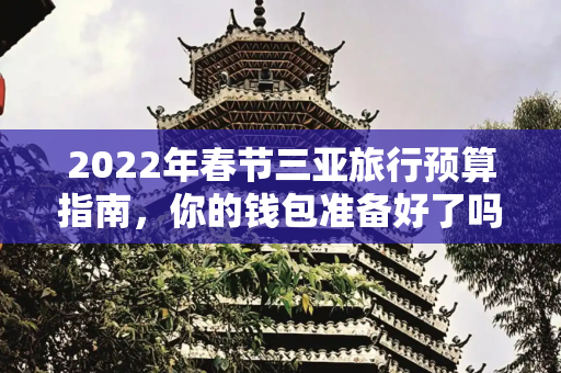 2022年春节三亚旅行预算指南，你的钱包准备好了吗？,2022年春节去三亚要花多少钱