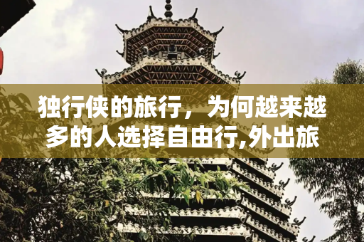 独行侠的旅行，为何越来越多的人选择自由行,外出旅游不喜欢跟团