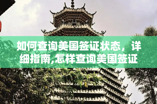 如何查询美国签证状态，详细指南,怎样查询美国签证状态