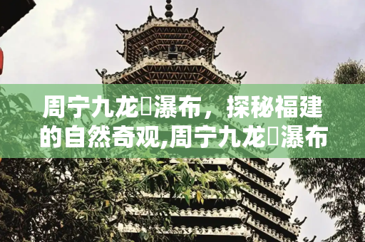 周宁九龙漈瀑布，探秘福建的自然奇观,周宁九龙漈瀑布门票多少钱，周宁县九龙漈瀑布